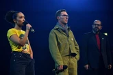 Stars and Palestinian artists join forces for rousing Gaza fundraiser