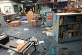 Two boys who smashed up school library turned in by their moms
