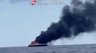 Incidente per Stefania Craxi, a fuoco lo yacht di 22 metri al largo dell’isola d’Elba