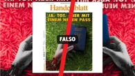 Il giornale tedesco Handelsblatt non ha pubblicato una copertina sul «genocidio degli ucraini da parte di Zelensky»
