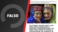 La leggenda sulla longevità degli Hunza. Attenzione alle alimentazioni “alternative”