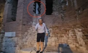 Taormina, il motore di un condizionatore tra le mura dell’antico Ginnasio. L’ira di Cateno De Luca: «Che disprezzo» – Il video