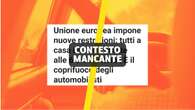 L’Unione europea non vuole imporre un coprifuoco da mezzanotte alle 6 del mattino agli automobilisti