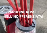 Distruggono e buttano la panchina rossa appena inaugurata all’Università La Sapienza di Roma. «Non le vogliamo, vogliamo ascolto» – Il video