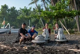 This artificial reef is made of pet ashes. Human ashes are next