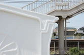 This 3D-printed train station in Japan took less than 6 hours to build