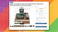 This auction is selling a treasure trove of vintage Apple tech