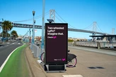 Lyft’s clever new campaign is a billboard-sized push notification