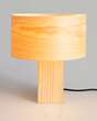 This gorgeously simple lamp uses only one material