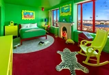 This hotel suite is a perfect replica of the iconic ‘Goodnight Moon’ room