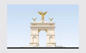 Why Trump’s proposed gilded arch is so tall