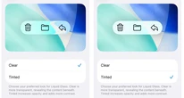 Apple Liquid Glass: You can’t turn it off in iOS26, but now you can tone it down