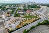 Dallas built a stunning park on top of 14 lanes of freeway