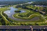 How Houston redesigned an abandoned golf course to keep a nearby neighborhood from flooding