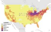 Heat wave 2024 map: Live CDC tool lets you see health risks in your area today and all week