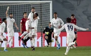 Zidane fou de joie après la victoire in extremis du Real Madrid