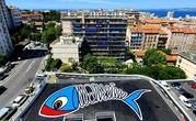 A Marseille, une sardine de 30 mètres sous les yeux de la Bonne Mère