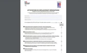 Une nouvelle attestation de couvre-feu à télécharger à partir de ce lundi