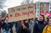 Une semaine après la rentrée, des enseignants déjà dans la rue