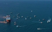 « Grande inquiétude » après l’action des pêcheurs contre un chantier éolien