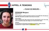 Les gendarmes lancent un appel à témoins pour retrouver Margaux, 15 ans