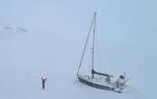 Cette jeune navigatrice a passé dix mois dans la glace du Groenland