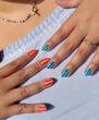 “Beach Towel” Nails Are This Summer’s Most Nostalgic Manicure Trend