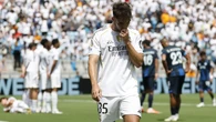 El palo de Courtois a Asencio tras su expulsión ante el Pachuca: "Son dos partidos y dos veces el mismo error"