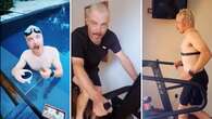 La última locura de Bottas: completa un Ironman... dentro de su mansión