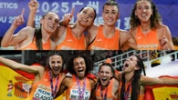 Los relevos femeninos españoles de 4x400 y 4x100 hacen historia en el Mundial: "Lloro con ellas, somos como hermanas"
