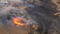 Agents Rurals sospecha que una cosechadora podría ser el origen del incendio de Lleida donde han muerto dos agricultores