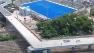 Siete ingenieros son suspendidos por realizar un puente ferroviario con una insólita curva