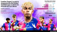 Lamine Yamal, la nueva megaestrella del fútbol mundial que ya bate los récords de Leo Messi
