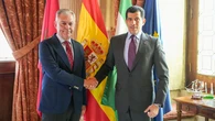 Sanz se reúne con el embajador de Qatar para impulsar la colaboración en turismo e infraestructuras