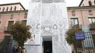 Los andamios del Museo de Historia abren para subirse y ver su restauración de cerca