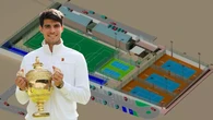 Así será la Ciudad del Tenis Alcaraz: tres pistas, dos más de pickleball, zonas recreativas, grafitis... 