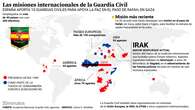 La Guardia Civil por el mundo: estas son todas las misiones internacionales del cuerpo armado... a las que ahora sumará Gaza