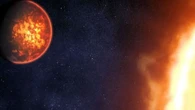 Descubren un exoplaneta volcánico a 66 años luz que brilla con luz propia por su superficie de lava fundida