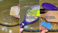 El método barato y eficaz para limpiar el cepillo de pelo: "Me funcionó a la perfección"