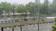 La granizada deja en Madrid 74 intervenciones de bomberos por daños en edificios, caída de árboles y balsas de agua