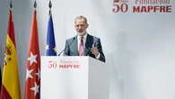 Felipe VI, nombrado Voluntario de Honor en el 50 aniversario de la Fundación Mapfre: "La sociedad ha de tejer una red de solidaridad"