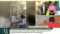 La madre del niño con  quemaduras niega la versión del padre: "No vas a lavar el coche con agua caliente si hay máquinas" 