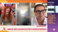 María del Monte relata su angustiosa experiencia en el apagón: "No nos dejaban bajarnos ni para ir al baño"