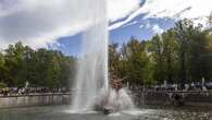 La Fuente de Andrómeda en La Granja vuelve a cautivar al público 80 años después