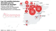 El mapa de locales de Alcampo que cerrarán sus puertas: dónde habrá despidos y recolocaciones