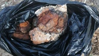 Una niña recoge una piedra, se va deshaciendo y después de un año hace un descubrimiento insólito