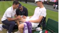 Alarma con Jannik Sinner en Wimbledon: le miden el oxígeno en pleno partido contra Medvedev