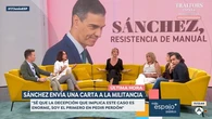 Susanna Griso: "¿Os creéis que Pedro Sánchez haya convivido once años con estos señores y no supiera que eran unos puteros?"