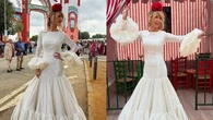 Emma García deslumbra en su primera vez en la Feria de Abril: "¿Cómo he tardado tanto?"