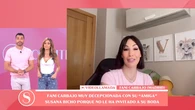 Fani Carbajo, una de las grandes ausentes de la boda de Susana Molina: "Me ha dolido un poco"